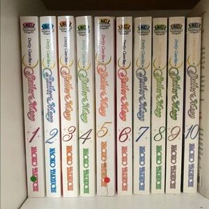 Sailor Moon Manga Set Volumes 1-10 Comic Books